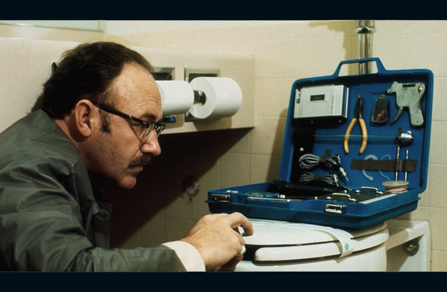 Gene Hackman in The Conversation (courtesy of Palace Films)